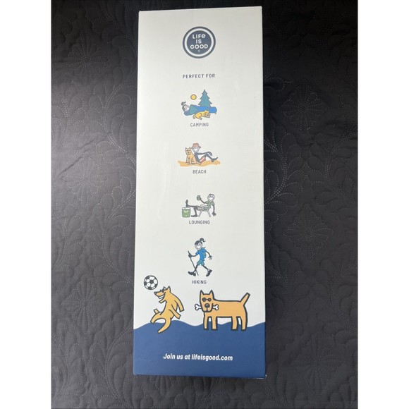 NIB LIFE IS GOOD 40 OZ  STAINLESS STEEL INSULATED TUMBLER "ILL BE WATCHING YOU" - Picture 5 of 8